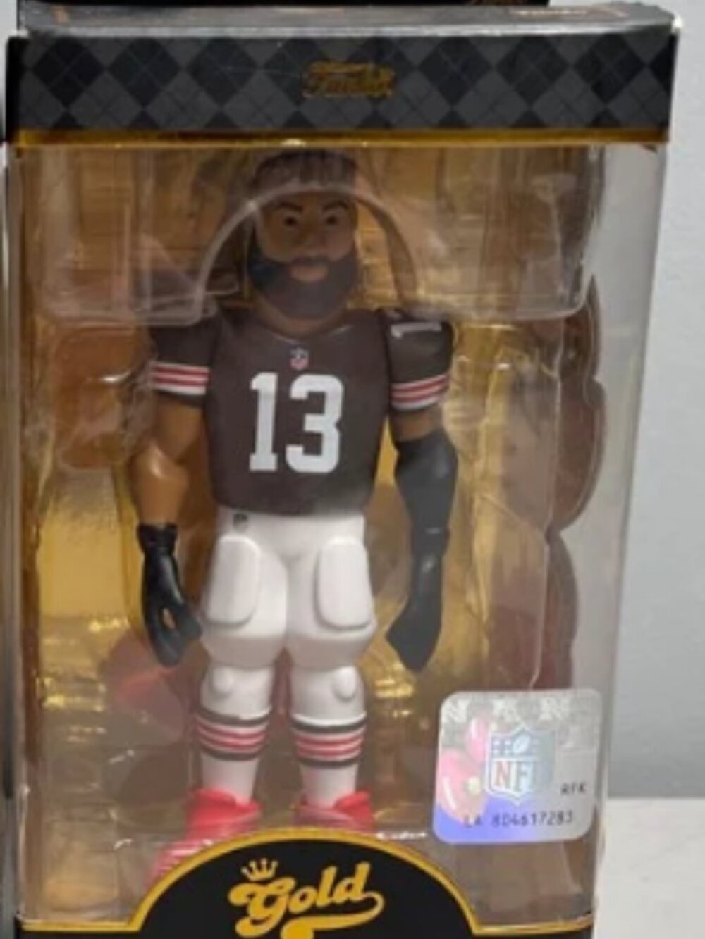 Funko Gold Series Two 5-inch NFL figures Odell Beckham Jr. #59358 standard vari